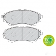 Тормозные колодки дисковые, комплект FERODO 716332 FDB1817 2 4353 24354 - Изображение 3