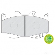 Тормозные колодки дисковые, комплект FERODO FDB1852 2 1680 716346 IN2H8HG - Изображение 2