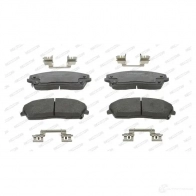 Тормозные колодки дисковые, комплект FERODO 2416 6 716412 JLA1S58 FDB1954 - Изображение 2