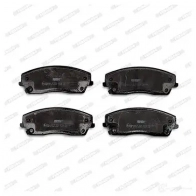 Тормозные колодки дисковые, комплект FERODO 2416 6 716412 JLA1S58 FDB1954 - Изображение 6