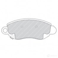 Тормозные колодки дисковые, комплект FERODO 23435 FVR1381 234 34 721632 - Изображение 2