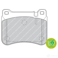 Тормозные колодки дисковые, комплект FERODO FDB1907 M4RDPU 239 45 716381 - Изображение 2