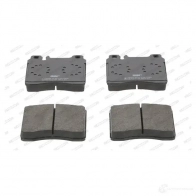 Тормозные колодки дисковые, комплект FERODO 717045 FDB800 2130 3 M1491IM - Изображение 2