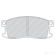Тормозные колодки дисковые, комплект FERODO FDB198 ENBFLP Toyota Previa (XR10, XR20) 1 Минивэн 2.4 (TCR10) 160 л.с. 1993 – 1997 2073 5