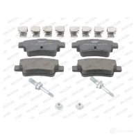 Тормозные колодки дисковые, комплект FERODO 716391 2 4349 FDB1922 G4G6G - Изображение 2