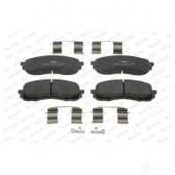 Тормозные колодки дисковые, комплект FERODO 24 372 FDB1863 716352 VMHF4Z5 - Изображение 2