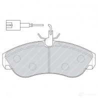 Тормозные колодки дисковые, комплект FERODO 23603 721635 21 799 FVR1397 - Изображение 2