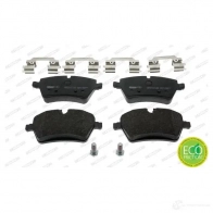 Тормозные колодки дисковые, комплект FERODO 23985 716596 2398 4 FDB4080 - Изображение 8