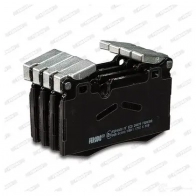 Тормозные колодки дисковые, комплект FERODO 716748 ZY2UNC FDB4358 2 4478 - Изображение 5