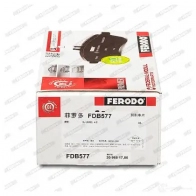 Тормозные колодки дисковые, комплект FERODO U3B66A 716921 FDB577 2096 8
