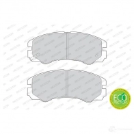 Тормозные колодки дисковые, комплект FERODO 21846 218 45 FDB1015 715857 - Изображение 2