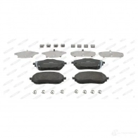 Тормозные колодки дисковые, комплект FERODO 2569 8 FDB4648 716835 25699 - Изображение 3