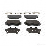 Тормозные колодки дисковые, комплект FERODO 24416 2 4415 FDB4207 716649 - Изображение 2