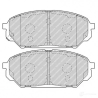 Тормозные колодки дисковые, комплект FERODO 2511 9 1210109479 FDB4889 HIQ9Y