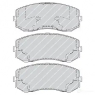 Тормозные колодки дисковые, комплект FERODO FVR4314 29250 2924 9 721706