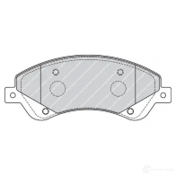 Тормозные колодки дисковые, комплект FERODO XUXF4X 24 485 FVR1929 721681 - Изображение 2