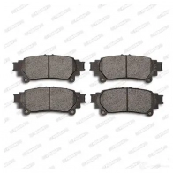Тормозные колодки дисковые, комплект FERODO AM1EQ 249 18 716763 FDB4395 - Изображение 6