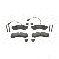 Тормозные колодки дисковые, комплект FERODO FVR4156 721700 29 121 IFHDWUT - Изображение 2