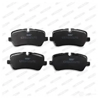 Тормозные колодки дисковые, комплект FERODO 716841 25 720 M470BG3 FDB4678 - Изображение 6