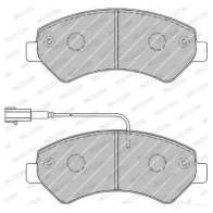 Тормозные колодки дисковые, комплект FERODO FVR1925 721677 IJ8E42 2 4466 - Изображение 8