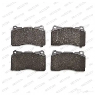 Тормозные колодки дисковые, комплект FERODO 23110 FDB1968 716417 23092 - Изображение 6