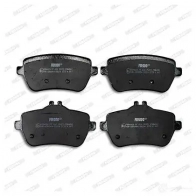 Тормозные колодки дисковые, комплект FERODO 25072 716690 FDB4261 25 071 - Изображение 5