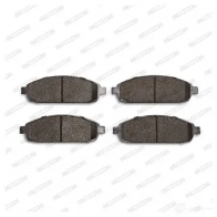 Тормозные колодки дисковые, комплект FERODO 716556 FDB4002 2425 0 F8KA3G - Изображение 6