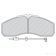 Тормозные колодки дисковые, комплект FERODO 721683 FVR1977 29161 2916 0 - Изображение 2