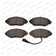 Тормозные колодки дисковые, комплект FERODO GI6VX7 716783 FDB4425 247 38 - Изображение 7