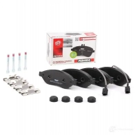 Тормозные колодки дисковые, комплект FERODO 244 68 FVR1924 A0HYH3 721676 - Изображение 2