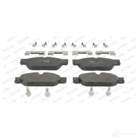 Тормозные колодки дисковые, комплект FERODO 716268 234 70 23908 FDB1711 - Изображение 2