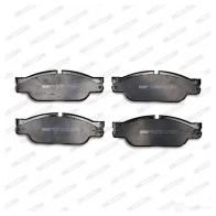 Тормозные колодки дисковые, комплект FERODO 716268 234 70 23908 FDB1711 - Изображение 6