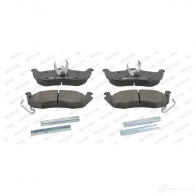 Тормозные колодки дисковые, комплект FERODO 2425 8 716590 24259 FDB4075 - Изображение 2