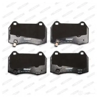 Тормозные колодки дисковые, комплект FERODO FDB1561 138UZDJ 716155 23 142 - Изображение 4