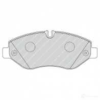 Тормозные колодки дисковые, комплект FERODO 8393FHA 721692 FVR4036 2 9229 - Изображение 6