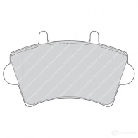 Тормозные колодки дисковые, комплект FERODO 5016687219876 9ZIT 0ZP FDB1452 716066 - Изображение 2