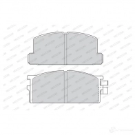 Тормозные колодки дисковые, комплект FERODO 721687 FDB295 FVR295 212 55 - Изображение 2