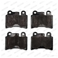 Тормозные колодки дисковые, комплект FERODO 8SBRX1 FDB1878 240 97 716360 - Изображение 6
