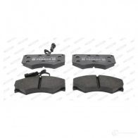 Тормозные колодки дисковые, комплект FERODO OOI8LQ 291 38 721629 FVR1351 - Изображение 3
