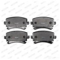 Тормозные колодки дисковые, комплект FERODO 233 26 2WX2U5Z FDB1408 716029 - Изображение 6