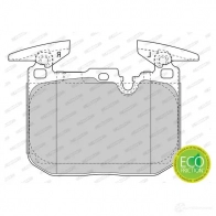 Тормозные колодки дисковые, комплект FERODO XALW90 716825 FDB4611 2 5028 - Изображение 6