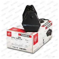 Тормозные колодки дисковые, комплект FERODO 23280 716267 FDB1710 231 19 - Изображение 4