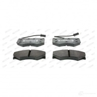 Тормозные колодки дисковые, комплект FERODO FVR709 721737 204 65 29012 - Изображение 3