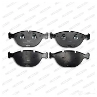 Тормозные колодки дисковые, комплект FERODO 2389 4 23895 716194 FDB1618 - Изображение 6