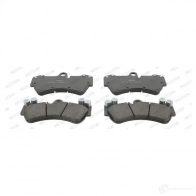 Тормозные колодки дисковые, комплект FERODO YA5WM 2369 2 FDB1625 716199 - Изображение 2