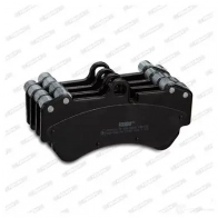 Тормозные колодки дисковые, комплект FERODO YA5WM 2369 2 FDB1625 716199 - Изображение 5
