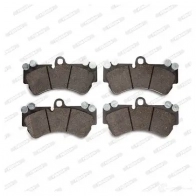 Тормозные колодки дисковые, комплект FERODO YA5WM 2369 2 FDB1625 716199 - Изображение 7