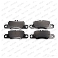 Тормозные колодки дисковые, комплект FERODO LYMP7V 716861 FDB4713 2455 4 - Изображение 6