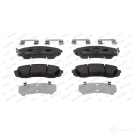 Тормозные колодки дисковые, комплект FERODO FVR5115 1437134985 6ZN XH - Изображение 2