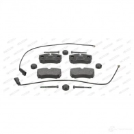 Тормозные колодки дисковые, комплект FERODO 721703 FVR4251 2912 3 GE616B - Изображение 3